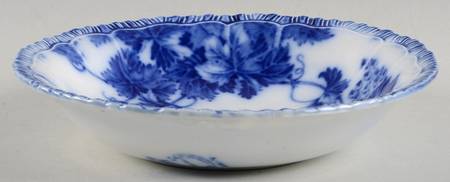 Virginia (Flow Blue, No Gold Accent)) Coupe Cereal Bowl