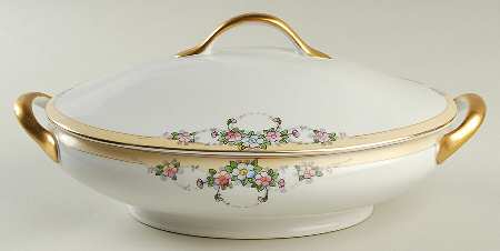 MEI866 Oval Covered Vegetable