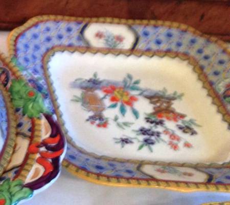 C4981-C4967 Square Handled Cake Plate