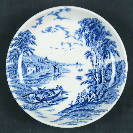 Lakeside Blue Coaster