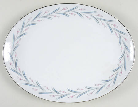 7243 12" Oval Serving Platter