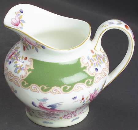 Cockatrice Green (Smooth, Wreath Backstamp) Creamer