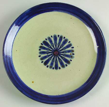 Guadalajara Blue Salad Plate