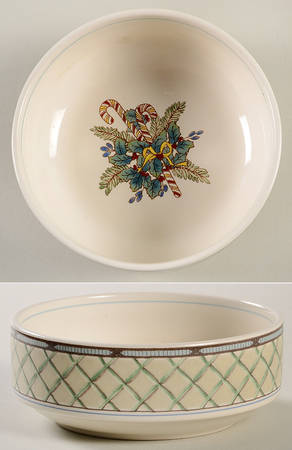 Festive Garden Fruit/Dessert (Sauce) Bowl
