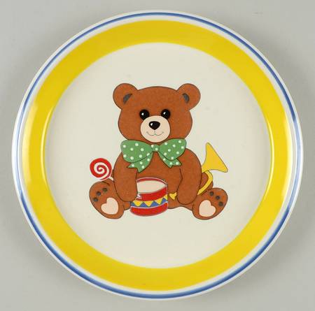 Teddy Child's Plate