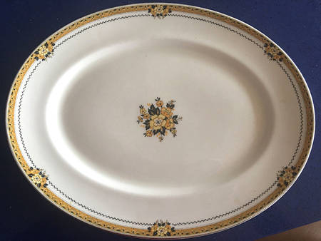 Savoy, The 12" Oval Serving Platter