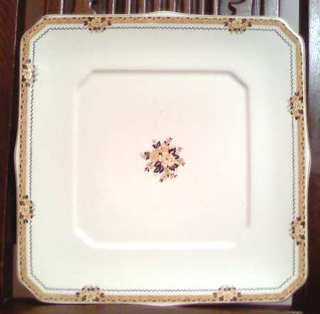Savoy, The Square Handled Cake Plate