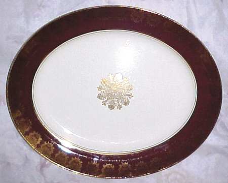 Mdw34 14" Oval Serving Platter
