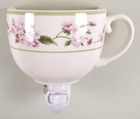 Hydrangea 1 5/8" + cup (H) Night Light/Cup HC