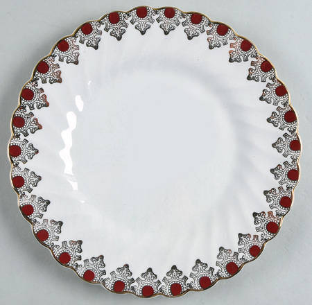 Ruby Jewel Salad Plate