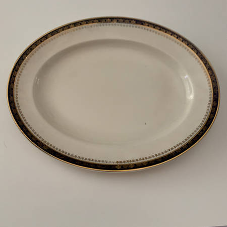 Bleu De Roi 9 14" Oval Serving Platter