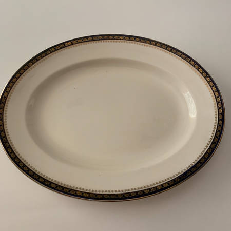 Bleu De Roi 9 12" Oval Serving Platter