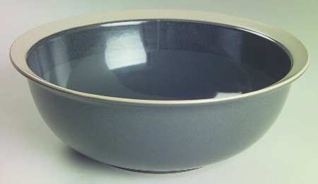 Villagio Charcoal 9" Round Vegetable Bowl
