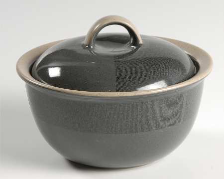 Villagio Charcoal Sugar Bowl & Lid