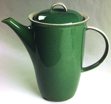 Stone Craft Hunter Green Coffee Pot & Lid