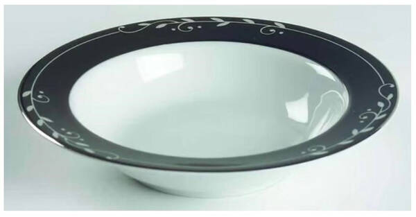 Organdi Rim Soup Bowl