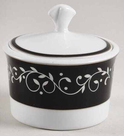 Organdi Sugar Bowl & Lid