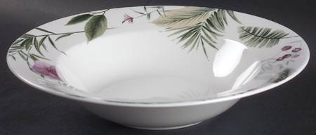 Tropical Garden 10" Round Vegetable Bowl