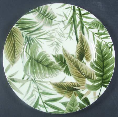 Tropical Garden Turquoise Service Plate (Charger)