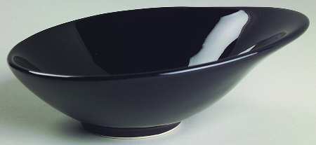 UFO Black Dessert Bowl