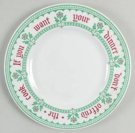 Pugin's Proverbs by Minton