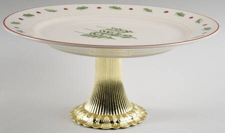 MBT1 Cake Stand with 4"-5" Metal Pedestal  Hc