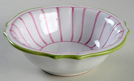 Pinstripes Soup/Cereal Bowl