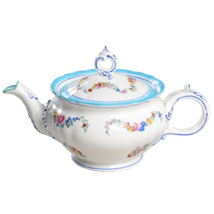 A300 (Scalloped) Mini Teapot & Lid