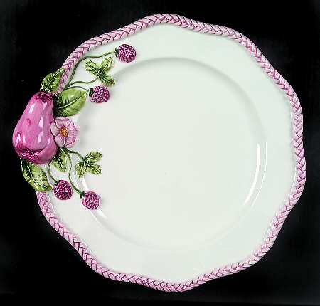 Frutta Fresca 13" Chop Plate (Round Platter)