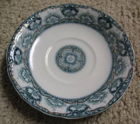 Balmoral Green Saucer