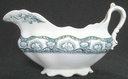 Balmoral Green Gravy Boat