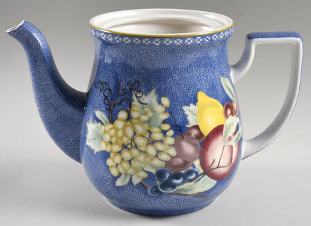 Apples, Berries & Cherries Coffee Pot No Lid