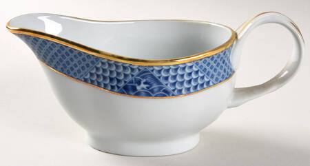 Indigo Wave Gravy Boat