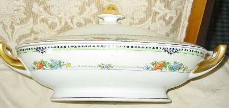 MEI912 Oval Covered Vegetable