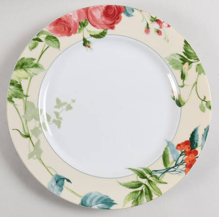 Silk Brocade Dinner Plate