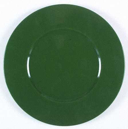 Color Spectrum Hunter Green Service Plate (Charger)