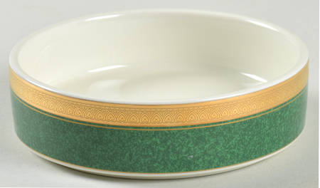 Holly Ornament (Gold) 5" Round Box No Lid