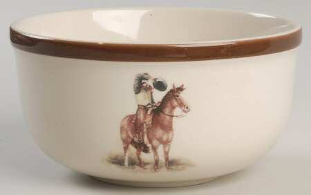Cowboy Reflections Coupe Cereal Bowl