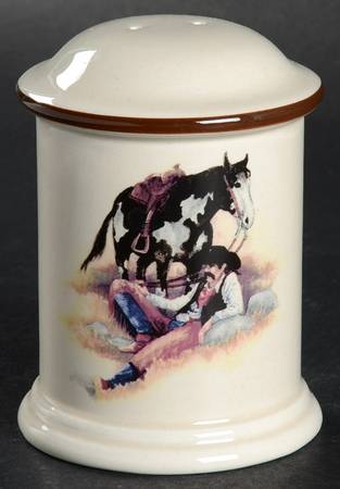 Cowboy Reflections Salt Shaker