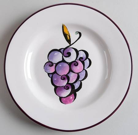 Fruit Pie Salad Plate