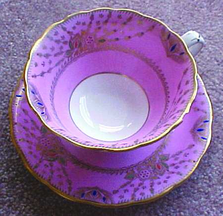 X423H Footed Cup & Saucer Set