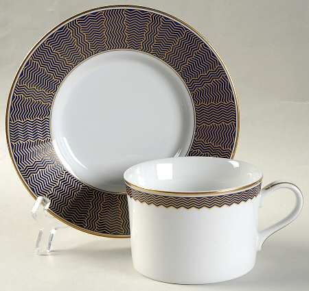 Regal Gala Flat Cup & Saucer Set