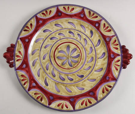 Tuscany Amethyst 17" Chop Plate (Round Platter)