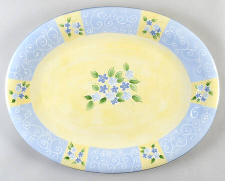 Isabella 19" Oval Serving Platter