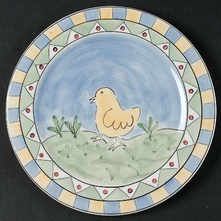 Rooster and Chicks by Mesa Intl