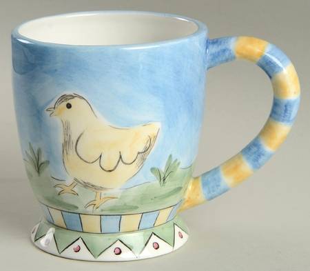 Rooster and Chicks Mug