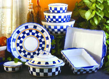 Blue Check With Yellow by Mesa Intl