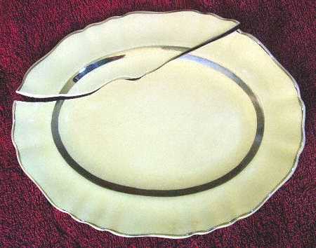 MEK181 12" Oval Serving Platter
