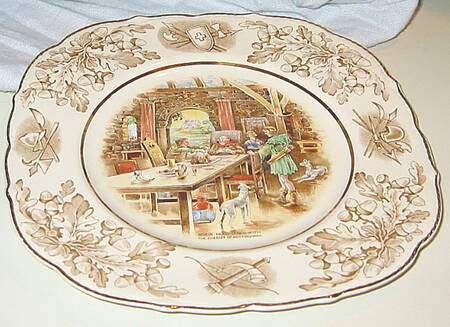 MAD160 Square Salad Plate