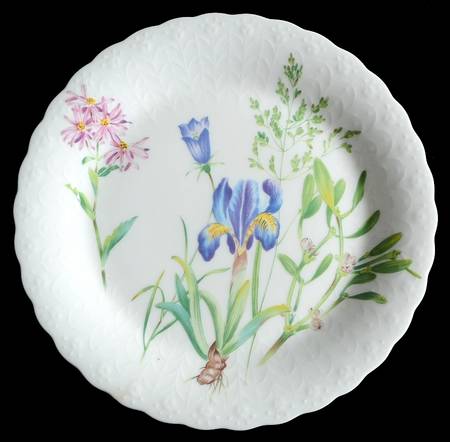 Floral Medley Salad Plate